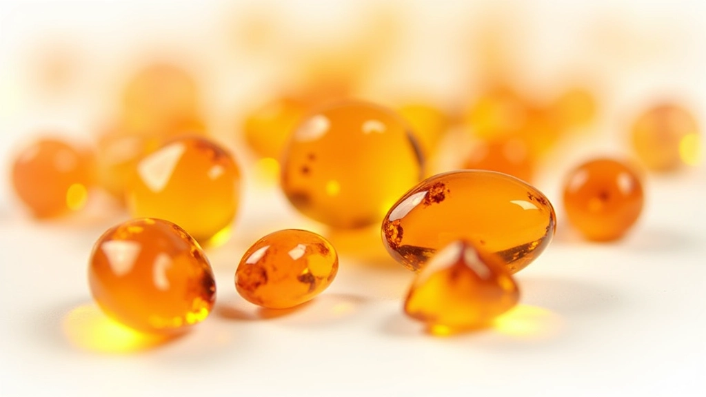 Array of different amber bead cuts displayed on white surface showing round, barrel, oval and faceted styles side by side