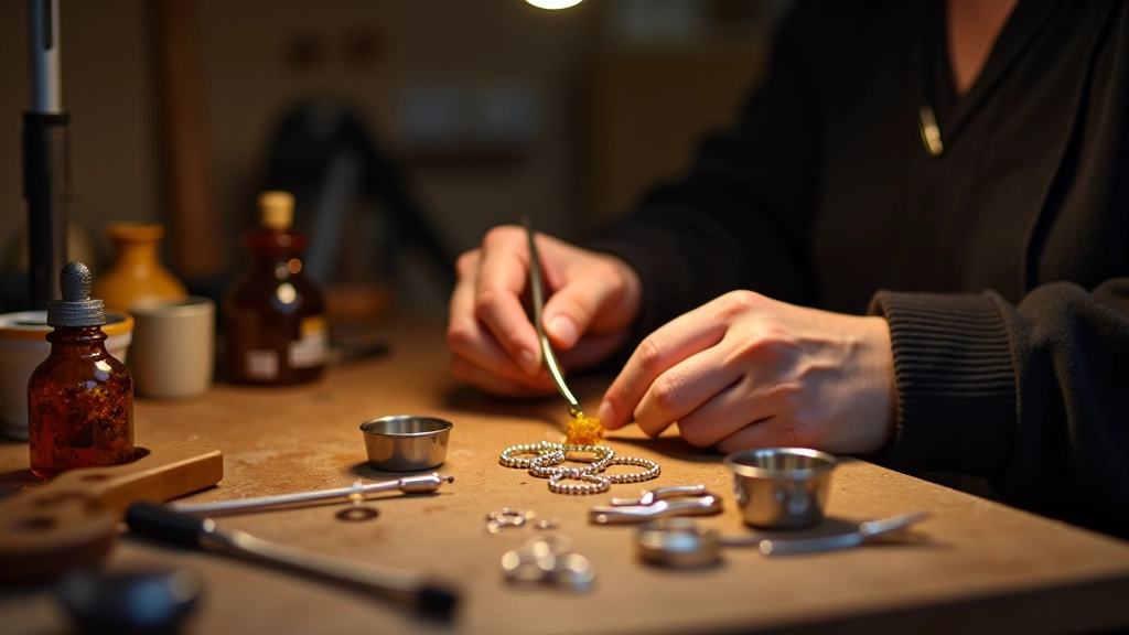 Silver metalworking and bezel setting